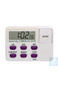SP Bel-Art, H-B DURAC Single Channel ElectronicTimer with Memory and Clock...