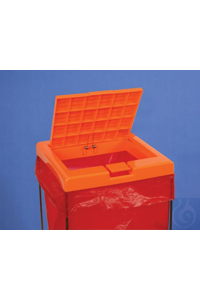 Bel-Art Clavies Orange Biohazard Bag Holder Cover for F13192-0002 and...