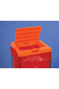 SP Bel-Art Clavies Orange Biohazard Bag Holder SP Bel-Art Clavies Orange...