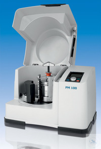 Planetary Ball Mill PM 100 for 230 V, 50/60 Hz, with 1 grinding station, speed r Planetary Ball...