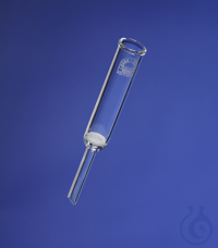 Filterrohr Allihn, 30 ml, Por. 0 Filterrohr 30ml, Borosilikat 3.3. Mit VitraPOR® Filterplatte Ø...