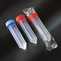 50ml konische Reagenzgläser aus PP, mit Schraubverschluss, graduiert, Ø30 x 115 mm, steril - alte...