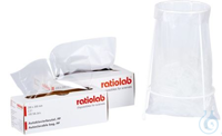 ratiolab®Entsorgungsbeutel, autoklavierbar, PP, Spenderbox, 200x300x0,05mm, PK=100 Stk.