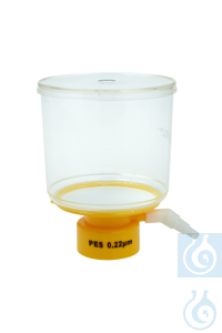 Bottle Top Filter, PES, 75mm, 0.22µm, steril, VE = 24 Stk....
