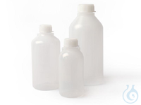 Enghalsflasche LDPE, graduiert, 1000 ml, Lebensmittelgeeignet