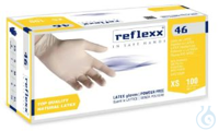 5Artikel ähnlich wie: Latexhandschuhe 46, Weiß/Bernsteinfarben, puderfrei, Grösse Puderfreie...
