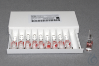 Standard-Eichlösung 900 mOsm Packung mit 10 Ampullen je 1 m