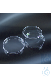 Petrischalen aus PS, 90 mm Ø mit Dreifachbelüftung, sterile R, VE = 500 S...
