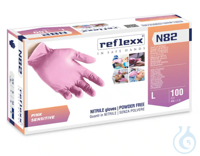 4Artikel ähnlich wie: Nitrilhandschuhe Rosa 82 sensitive, puderfrei, Grösse XS, 100 Stk./Pk Rosa...