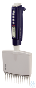 Socorex Mehrkanalpipette Acura® electro 956, 12-Kanal, 10-200 µl Socorex...