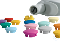 Socorex Smartie Druckknopf-Käppchen für Acura® manual Vanille, VE: 6 St/Pack...