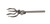 Pinza 4 dedos, 18/10 acero inox./silicona, d=35-100, varilla=140mm, diámetro varilla=12mm