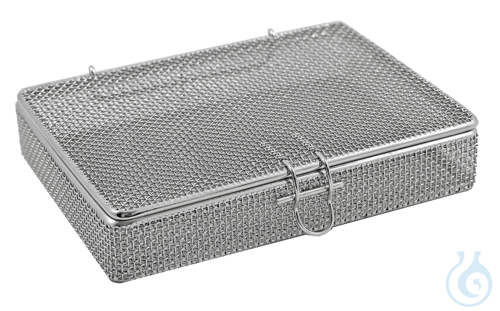 Kleinteilekorb mit Klappdeckel 350 x 350 x 150 ...