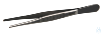 Pinzette, rostfreier Stahl, 1:2, L=115mm Pinzette mit Haken 1:2, rostfreier Stahl, L=115mm...