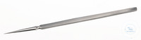Dissecting needle, stainless magnetic, straight, L=140mm Dissecting needle, stainless steel...