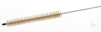 Brush for tubes, D=30mm, L=1000mm Brush for tubes, iron wire zincked, with natural brushes,...