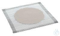 Wire gauze w. ceramic center, 120x120mm Wire gauze with ceramic center, 120x120mm