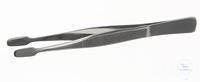 Pinzette f. Deckgläser, 18/10 Stahl, L=105mm Pinzette für Deckgläser, 18/10 Stahl, L=105mm,...