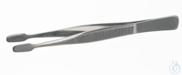 Forceps f. cover glass, 18/10 steel, L=105mm Forceps for cover glass, 18/10 steel, L=105mm,...