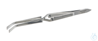Pincette, autoserrante, acier inox,, L=105mm Pincette, autoserrante, acier inox, L=105mm, bouts...