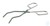 Pinza con ranuras, recubierto de PTFE, L=200mm