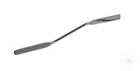 Dubbelspatel gebogen inox 18/10, L = 150 mm