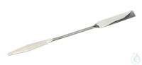 Spatule double, acier inox 18/10,, conique, LxL=210x7mm Spatule double, acier inox 18/10, 1...