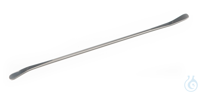Dubbelspatel-lepelvorm inox 18/10, L x B = 180 x 7 mm Dubbelspatel-lepelvormig roestvrij staal...