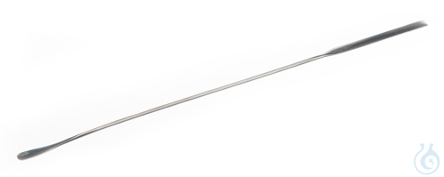Löffelspatel 18/10 Stahl, LxB=210x5mm