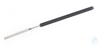 Mikrospatel mit PVC-Griff, L=160mm Mikrospatel 18/10 Stahl mit PVC-Griff, L=160mm, Griff=5mm...