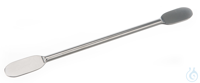 Mortier-dubbelspatel inox 18/10, L = 400 mm Mortier-dubbelspatel roestvrij staal 18/10 (RVS), L =...