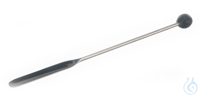 Spatula with knob 18/10 steel, L=150mm