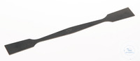 Doppelspatel Reinnickel, L=90mm Doppelspatel aus Reinnickel, flache Form, L=90mm Gewicht in g: 8,0
