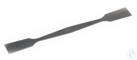 Doppelspatel Reinnickel, L=90mm Doppelspatel aus Reinnickel, flache Form, L=90mm Gewicht in g: 8,0