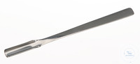 Laboratory spoon 18/10 steel, L=170mm, Spoon=40x10mm