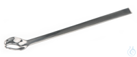 Laboratory spoon 18/10 steel, L=200mm, Spoon=30x16mm