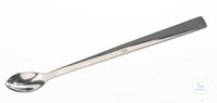 Laboratory spoon 18/10 steel, L=150mm, Spoon=30x15mm