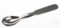 Laboratory spoon standard 18/10, L=280mm, Spoon=90x50mm