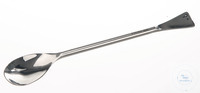 Poly-Spoon 18/10 steel, L=400mm, Spoon W=65x28mm