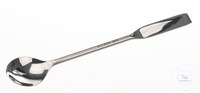 Spoon spatula 18/10 steel, anti, magnetic, L=150mm Spoon spatula 18/10 steel, anti magnetic, L=150mm