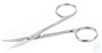 Scissor microscopy, stainless steel, magnetic, bent, L=100mm Scissor microscopy, stainless steel...