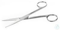 Dressing scissor, stainless magnetic, L=130mm, sharp-sharp