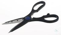 Universal scissor, stainless magnetic, L=230mm Universal scissor, stainless steel magnetic, with...