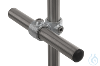 Crossover f. 2 tubes, malleable cast, iron, d=26,9mm Crossover for 2 tubes, malleable cast iron,...
