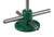 Foot for rods, malleable cast iron, D=12mm, foot d=80mm