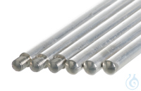 Statiefstaaf alu, M10 schroefdraad, L x D = 750 x 12 mm Statiefstaaf uit aluminium, met M10...