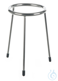 Tripod 18/10 Steel, DxH=140x210mm, welded feet