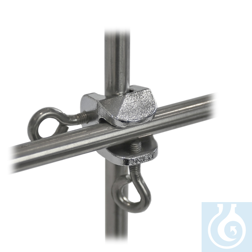 Gittermuffe 18/10 Stahl, d=13,5mm, Ringschraube