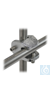 Gittermuffe Temperguss, verchromt, d=13mm, Innensechskantscharube Gittermuffe aus Temperguss,...