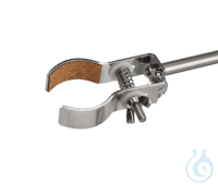 Stativklemme Standard 18/10 Stahl, d=40mm Stativklemme aus 18/10 Stahl, 2 runde Backen,...
